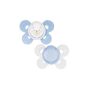 Chicco Silicone Soother: Physio Comfort 0-6m 2pk - KiwiBargain