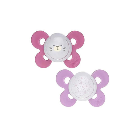 Chicco Silicone Soother: Physio Comfort 16-36m 2pk - KiwiBargain