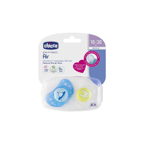 Chicco Soother: Physio Air 16-36m 2pk - KiwiBargain