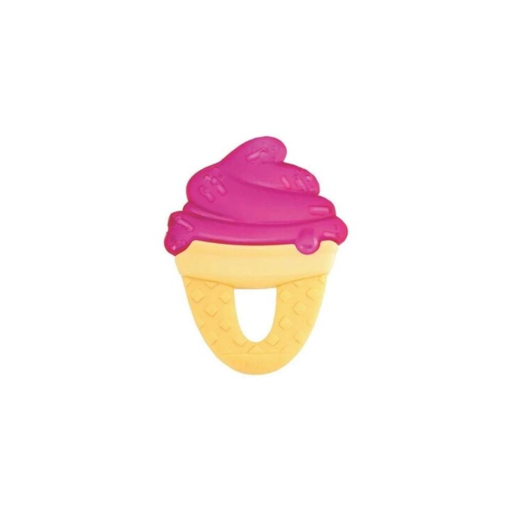Chicco Teether: Fresh Relax - Pink Ice Cream - KiwiBargain