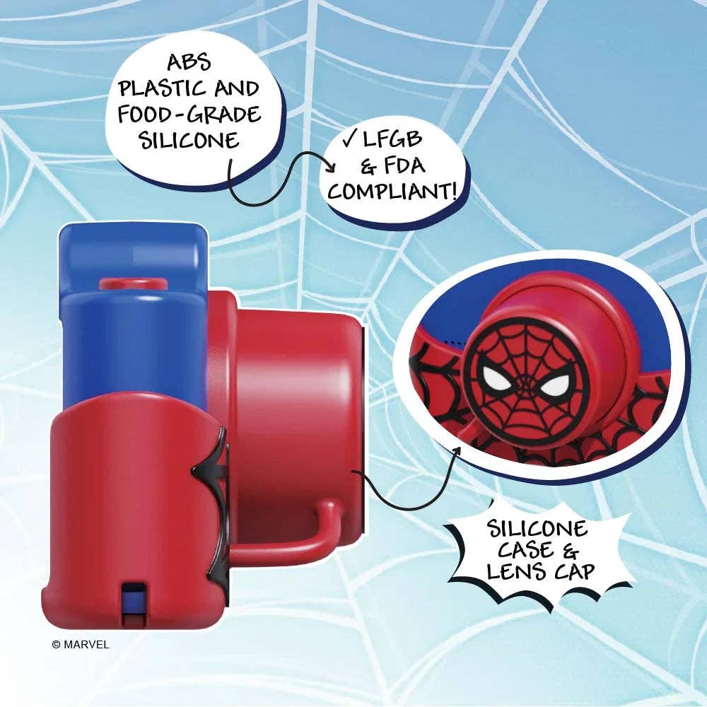 Marvel Spider-Man Digital Camera - detail - KiwiBargain NZ