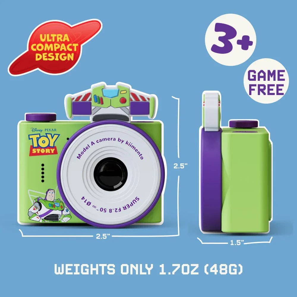Disney Buzz Lightyear Mini Camera - close-up - KiwiBargain NZ