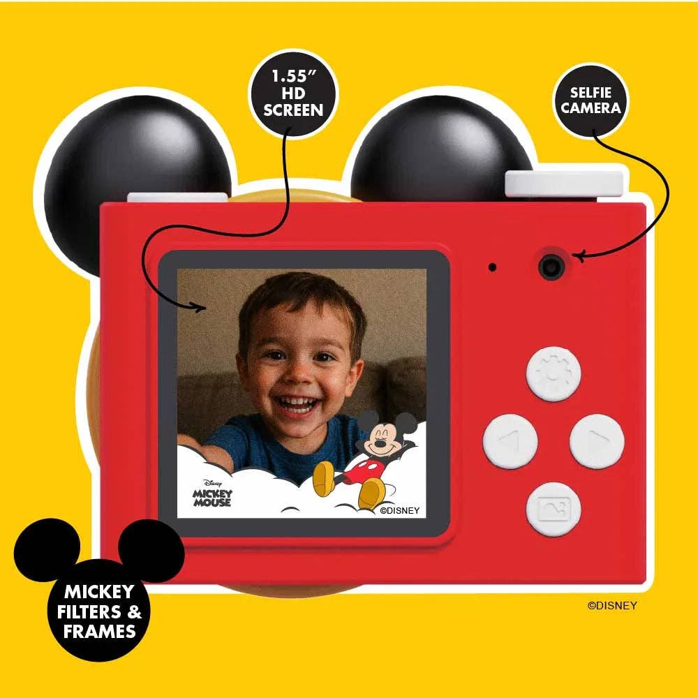 Disney Mickey Mouse Mini Camera - detail - KiwiBargain NZ