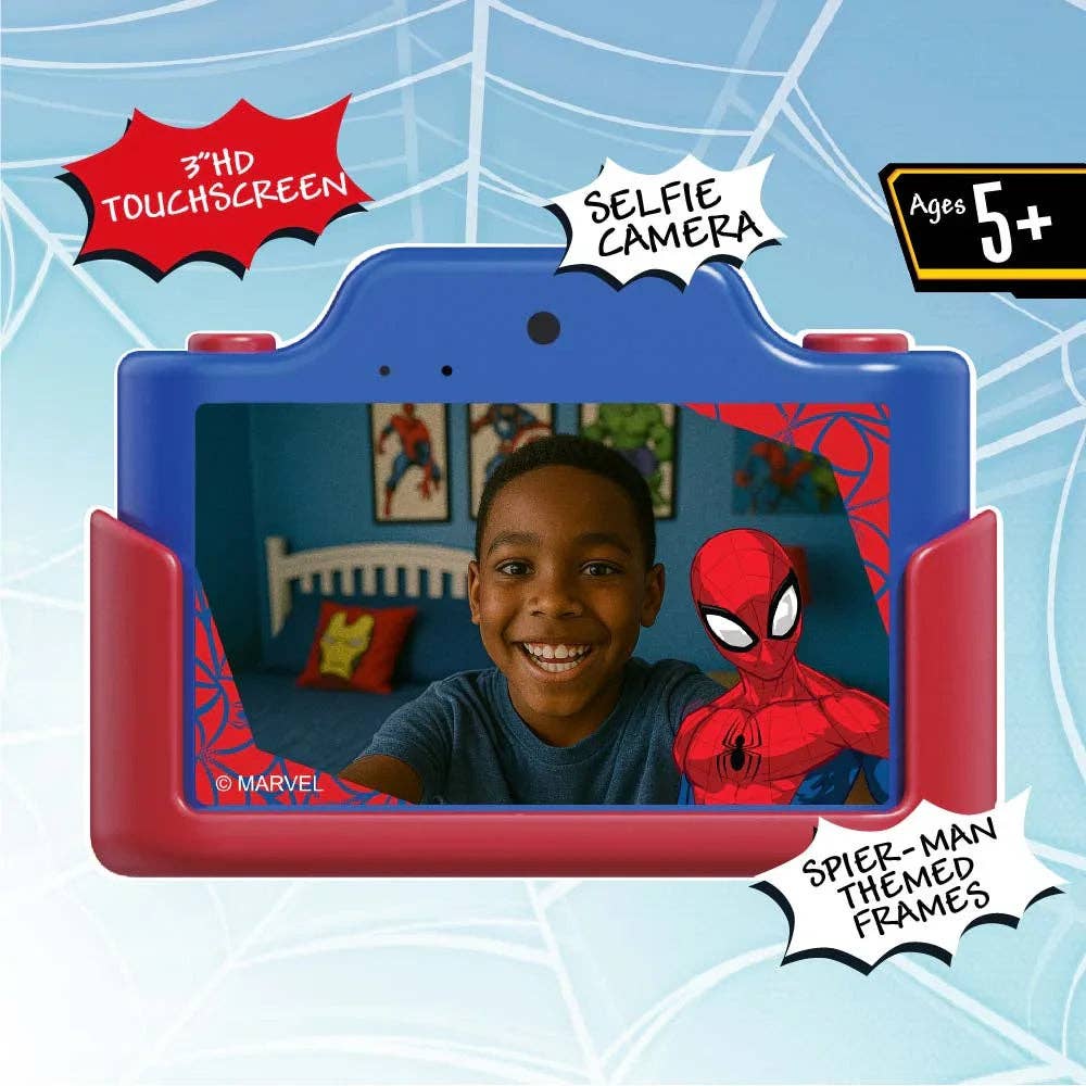 Marvel Spider-Man Digital Camera - side view - KiwiBargain NZ