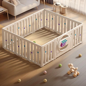 Elegant Futuristic Design Wide Kids Playpen 10+2 - KiwiBargain