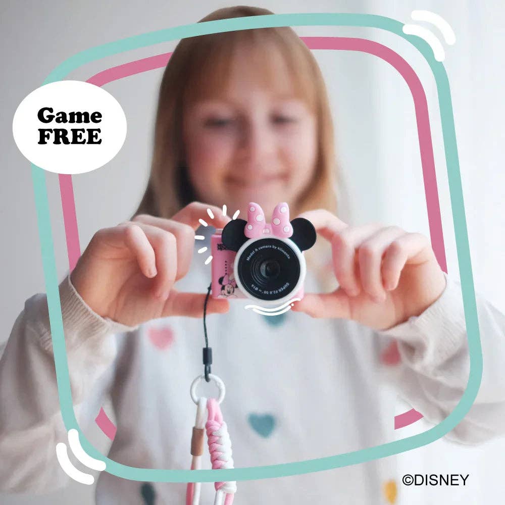 Disney Minnie Mouse Mini Camera - features - KiwiBargain NZ