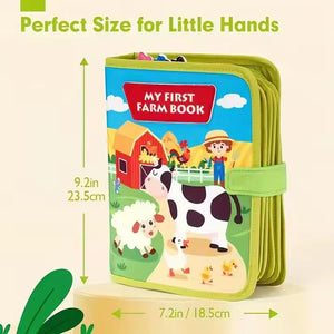 Farmyard Story Felt Quiet Book – Interactive Learning Play – image 6 of 11