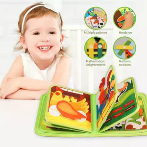 Farmyard Story Felt Quiet Book – Interactive Learning Play – image 7 of 11