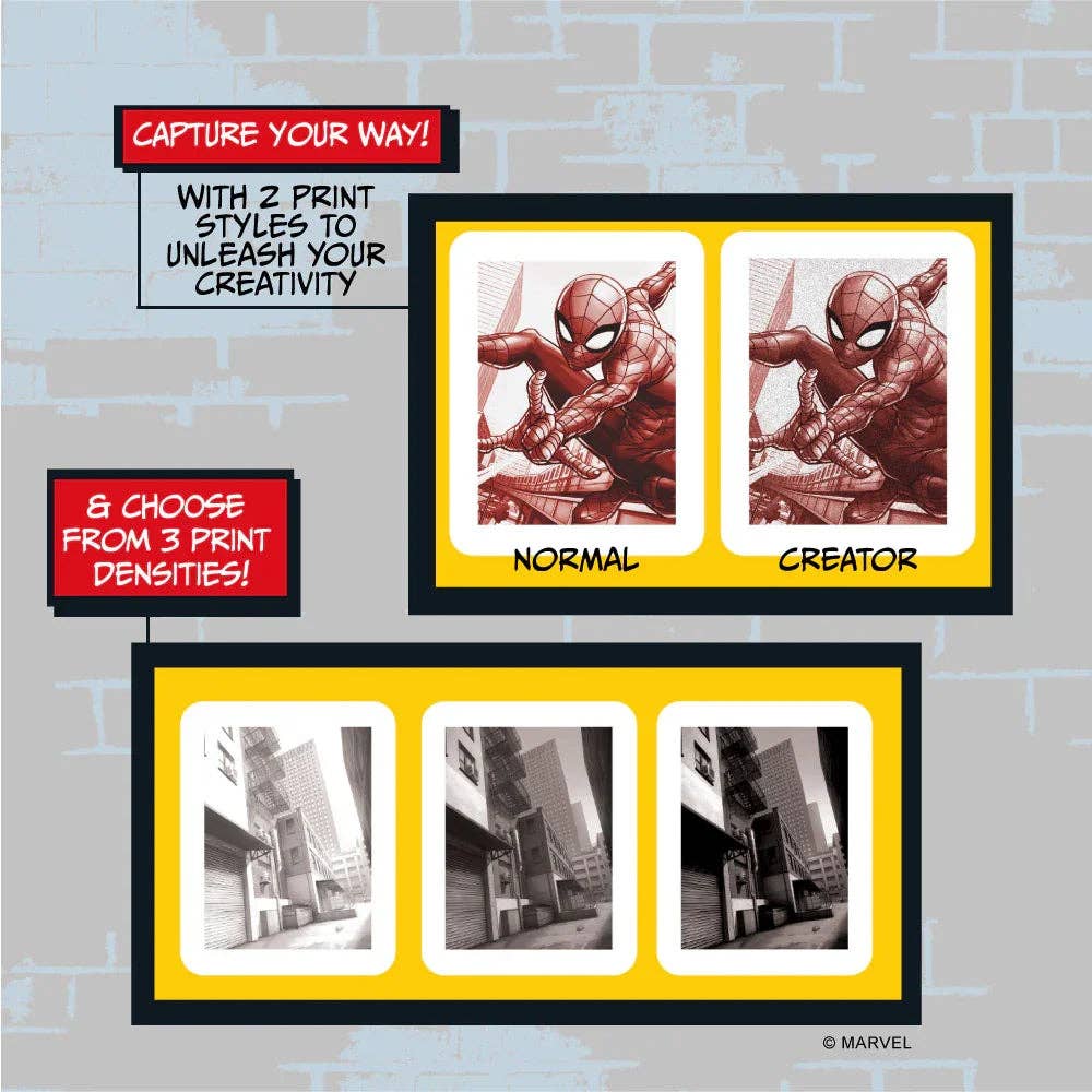 Marvel Spider-Man Print Pro Camera - lifestyle - KiwiBargain NZ
