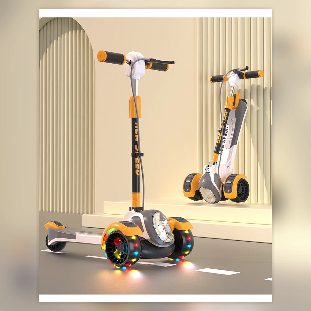 Light-Up Three-Wheel Kids Scooter – product image 2 of 4