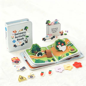 Montessori-Inspired Sensory Activity Quiet Book – image 1 of 6