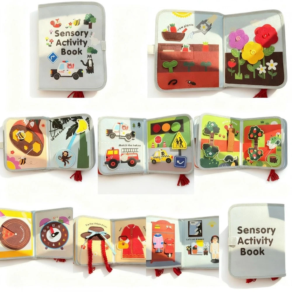 Montessori-Inspired Sensory Activity Quiet Book – image 5 of 6