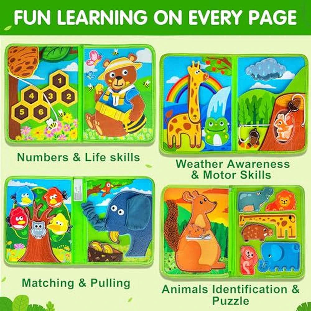 My First Animals Quiet Book – Felt Matching Activities – image 8 of 8