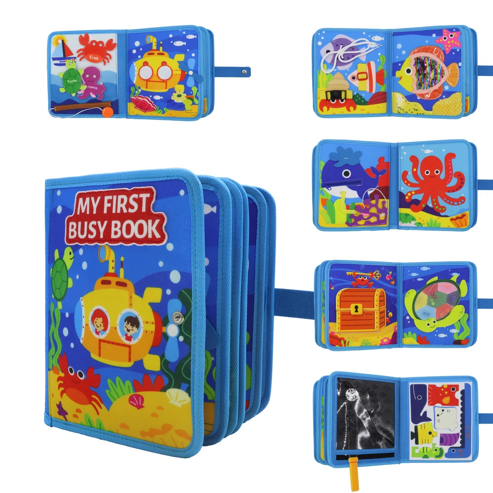 My First Ocean Busy Book – Interactive Learning Activities – image 19 of 19