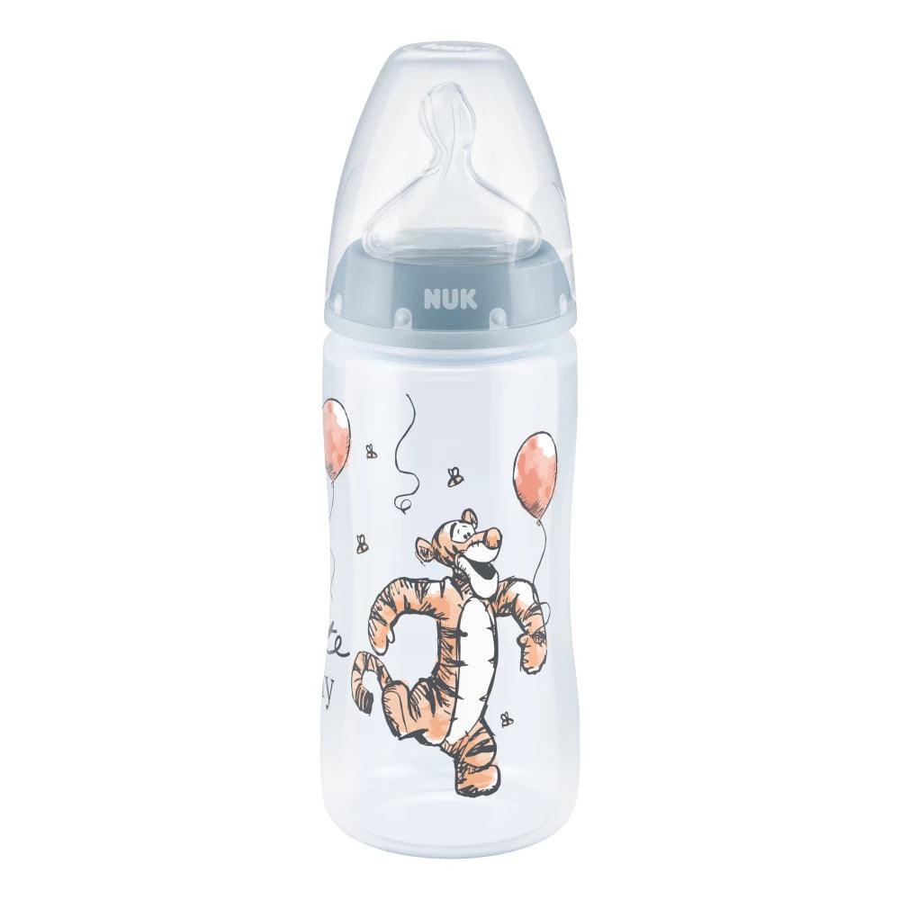 NUK Disney Winnie the Pooh First Choice Plus Baby Bottle with Temperature Control - KiwiBargain