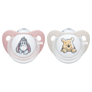 NUK Trendline Silicone Baby Soother - 2pk -Disney Winnie the Pooh - KiwiBargain