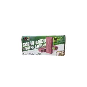 Pure Shield cedar hanging board pack front