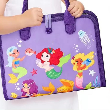 Purple Fantasy Travel Busy Board – Practical Skills Activity Book – image 2 of 10