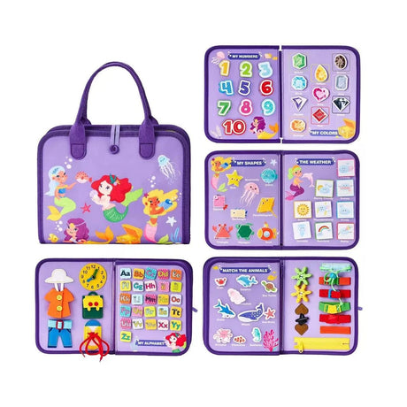 Purple Fantasy Travel Busy Board – Practical Skills Activity Book – image 3 of 10