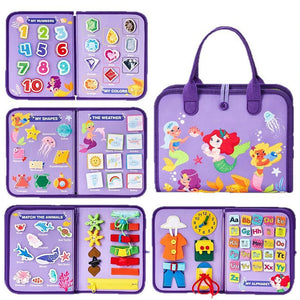 Purple Fantasy Travel Busy Board – Practical Skills Activity Book – image 5 of 10