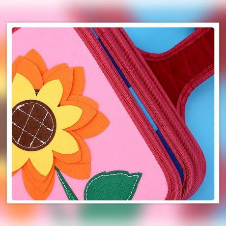 Rainbow Alphabet Felt Quiet Book – Practical Life Activities – image 8 of 9