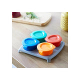 Tommee Tippee Closer To Nature Pop-Up Freezer Pots & Tray - 4pack - KiwiBargain