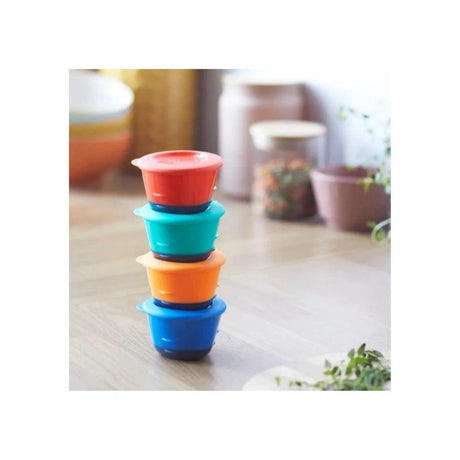 Tommee Tippee Closer To Nature Pop-Up Freezer Pots & Tray - 4pack - KiwiBargain