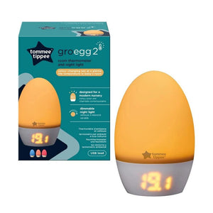 Tommee Tippee Gro Egg 2 - Room Thermometer - USB - KiwiBargain