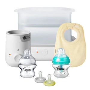 Tommee Tippee New Parent Bottle Starter Set - White (Value Pack) - KiwiBargain