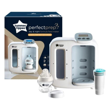 Tommee Tippee Perfect Prep Machine Day & Night useful for new parents. Available in New Zealand from KiwiBargain