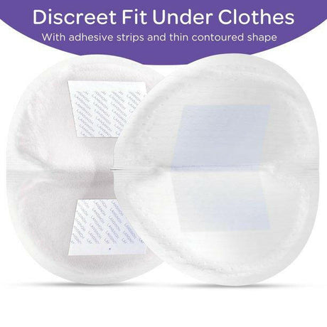 Disposable Stay Dry Nursing Pads, 60 Wrapped Pads - Lansinoh - Glowish