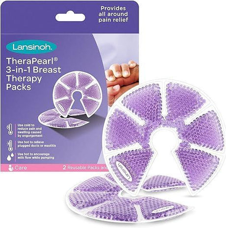 Lansinoh 3-in-1 Breast Therapy Packs - Glowish
